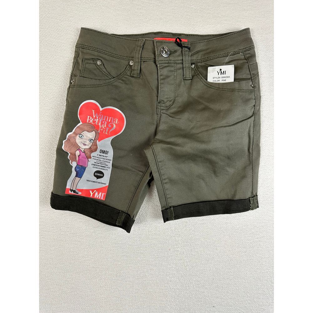 YMI Shorts‎ Girls Size 7 Jeams Betta Fit NWT